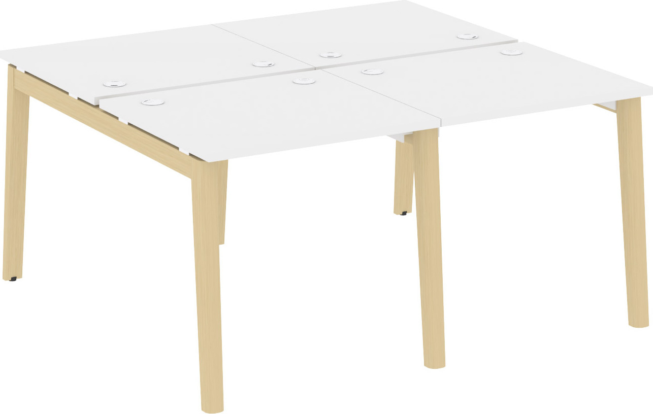 Рабочая станция на 4 рабочих места Onix Wood OW.D.RS-4.0.7