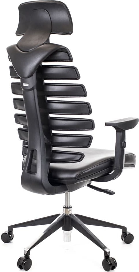 Кресло офисное эргономичное Everprof Ergo Black PU