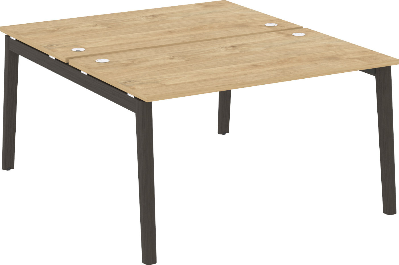 Рабочая станция на 2 рабочих места Onix Wood OW.D.RS-2.3.8
