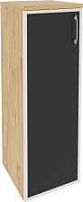 Шкаф средний узкий левый Onix O.SU-2.4R(L) black