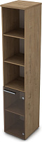 Шкаф-пенал высокий Gloss 9П.005.14 Teakwood Шкаф-пенал высокий Gloss 9П.005.14 Teakwood