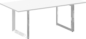 Стол переговорный Onix Direct Lux M-O.MO-PRG-19 Белый бриллиант Стол переговорный Onix Direct Lux M-O.MO-PRG-19 Белый бриллиант