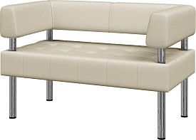 Диван двухместный Бизнес экокожа Ecotex 3025 Диван двухместный Бизнес экокожа Ecotex 3025