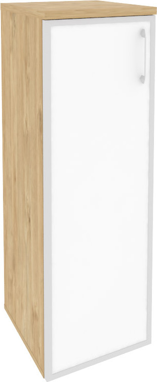 Шкаф средний узкий левый Onix O.SU-2.4R(L) white