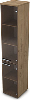 Шкаф-пенал высокий Gloss 9П.005.10 Teakwood Шкаф-пенал высокий Gloss 9П.005.10 Teakwood