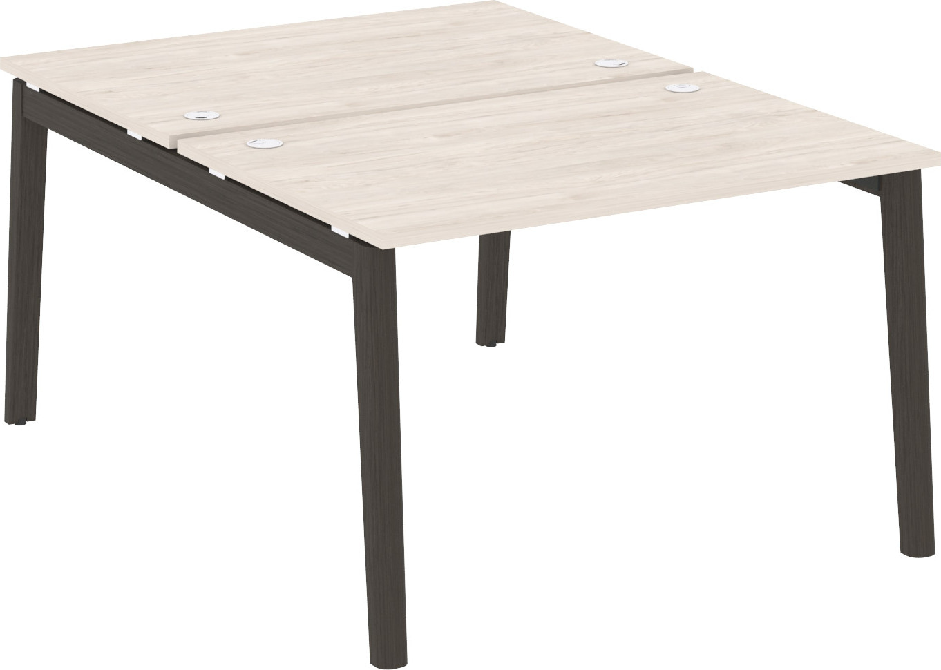 Рабочая станция на 2 рабочих места Onix Wood OW.D.RS-2.2.8