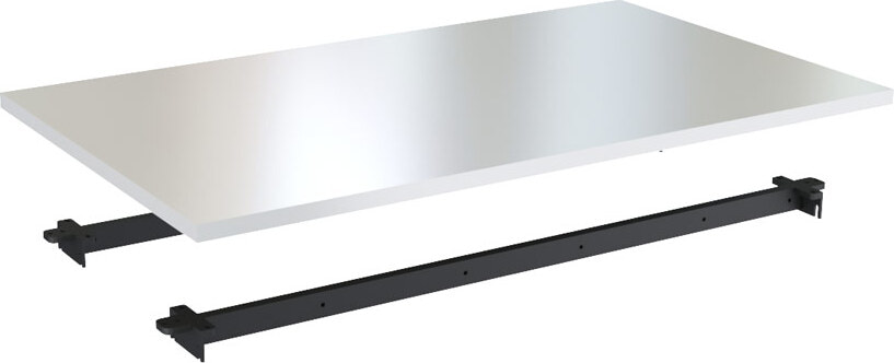 Столешница одинарная 120 с траверсами Steel 11120