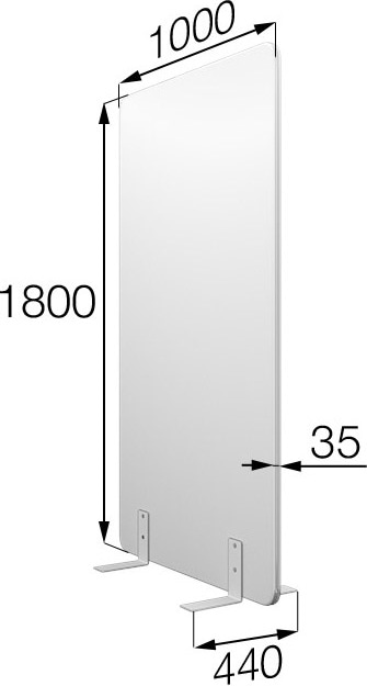 Мобильная перегородка Фикс FX-100/180