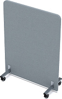 Перегородка мобильная SOFToffice 011.МП.8011 Микровелюр Grey Перегородка мобильная SOFToffice 011.МП.8011 Микровелюр Grey