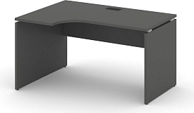 Стол рабочий эргономичный Style Project SN-D.SPA-001(L) Антрацит / Антрацит