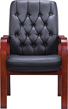 Кресло посетителя Everprof Monaco Wood CF