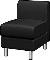 Секция одноместная Домино экокожа Ecotex 3001