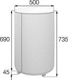 Пуф Боно БН-5070-К ткань