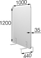 Мобильная перегородка Фикс FX-100/120