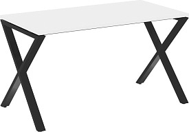 Стол рабочий Loft VR.L-SRX-3.7 Белый бриллиант/Черный
