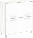 Шкаф квадратный Yalta LT.SD-1.2 R white