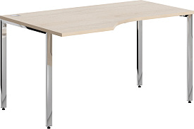 Стол эргономичный Xten Gloss XGCET 149(L).1 Бук Тиара/Нержавейка полированная Стол эргономичный Xten Gloss XGCET 149(L).1 Бук Тиара/Нержавейка полированная