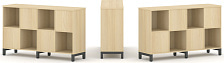 Набор стеллажа двухстороннего Style Project SN.NSD-241