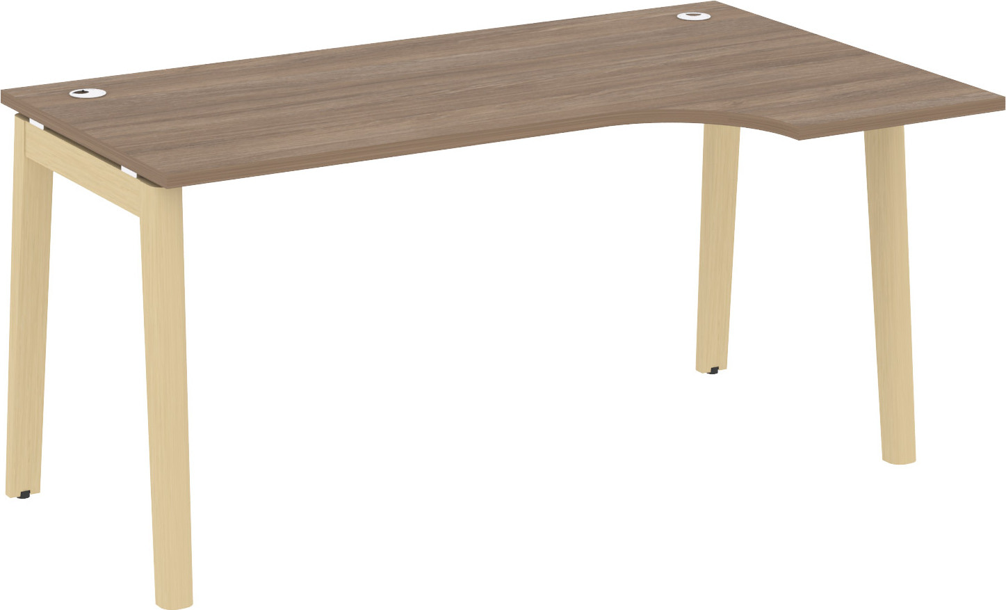 Стол эргономичный правый Onix Wood OW.SA-1(R)