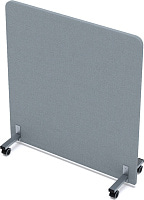 Перегородка мобильная SOFToffice 011.МП.1011 Микровелюр Grey Перегородка мобильная SOFToffice 011.МП.1011 Микровелюр Grey