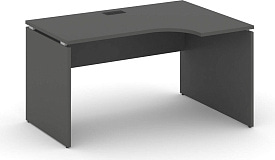 Стол рабочий эргономичный Style Project SN-D.SPA-012(R) Антрацит / Антрацит