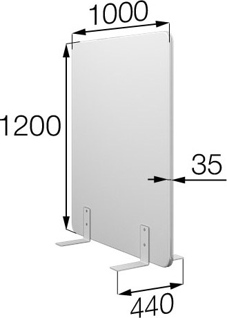 Мобильная перегородка Фикс FX-100/120