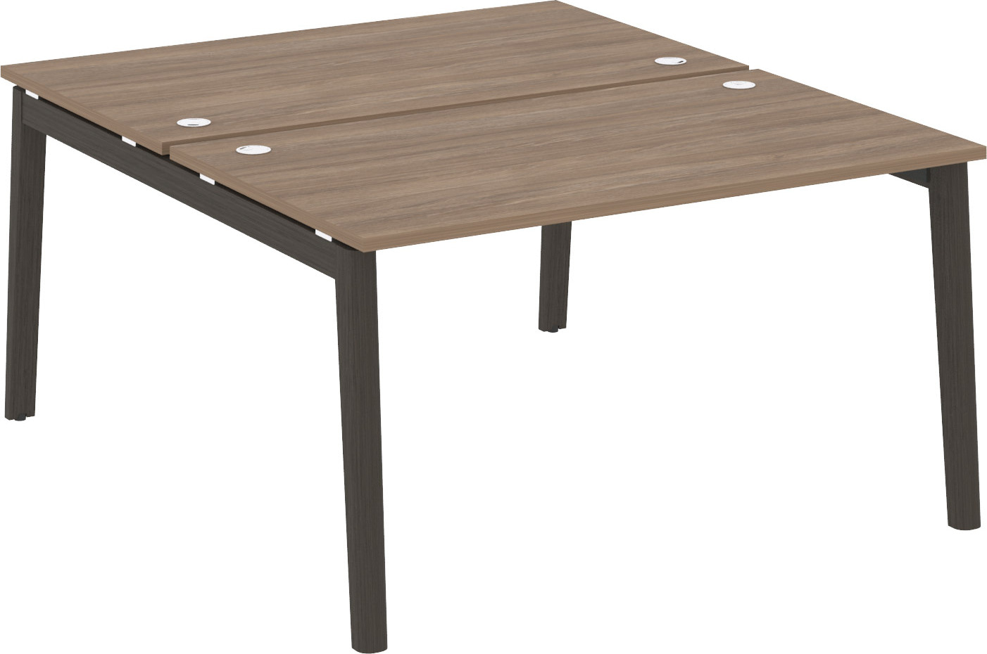 Рабочая станция на 2 рабочих места Onix Wood OW.D.RS-2.3.8