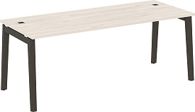 Стол руководителя Onix Wood Direct OW.SRR-6.8 Денвер светлый/Дуб темный