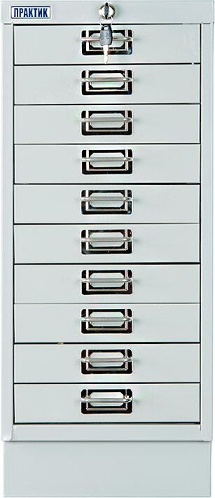 Многоящичный шкаф ПРАКТИК MDC-A4/650/10