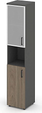 Шкаф высокий узкий Style Project левый SN.STU.E-106(L)