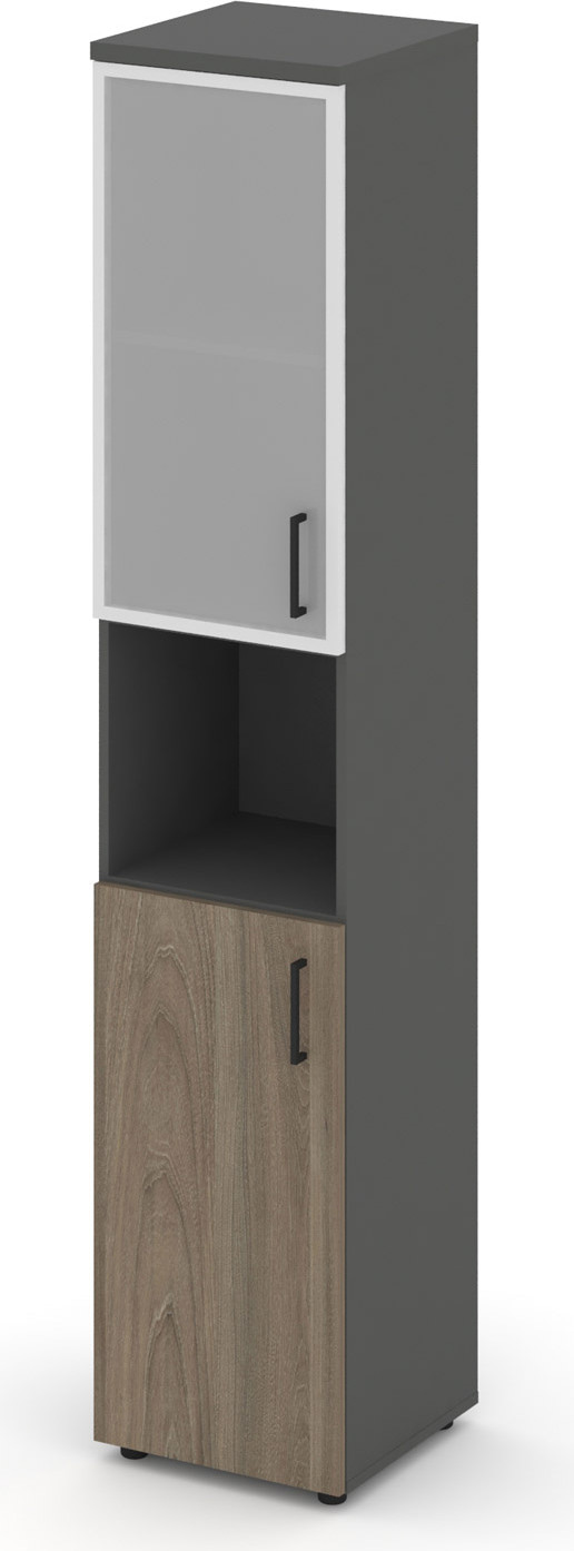 Шкаф высокий узкий Style Project левый SN.STU.E-106(L)