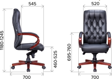 Кресло офисное Премиум Everprof Monaco Wood