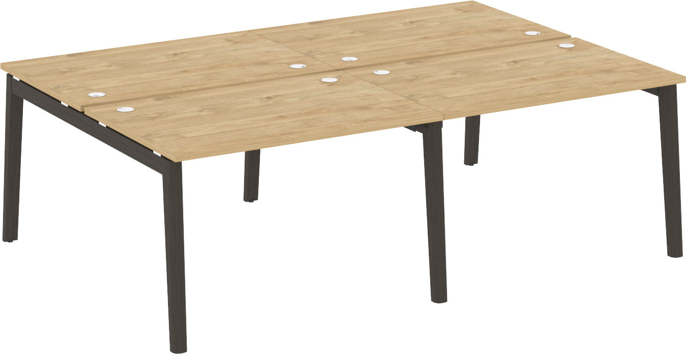 Рабочая станция на 4 рабочих места Onix Wood OW.D.RS-4.2.8