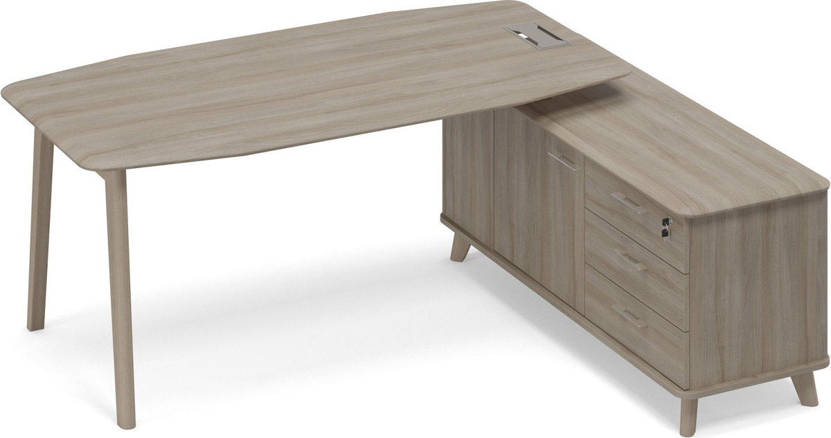 Стoл руководителя правый Time Wood ТМ В2 110