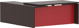 Стол руководителя правый Torr Lux TLCT 1820(R) Венге Магия / Красный Стол руководителя правый Torr Lux TLCT 1820(R) Венге Магия / Красный