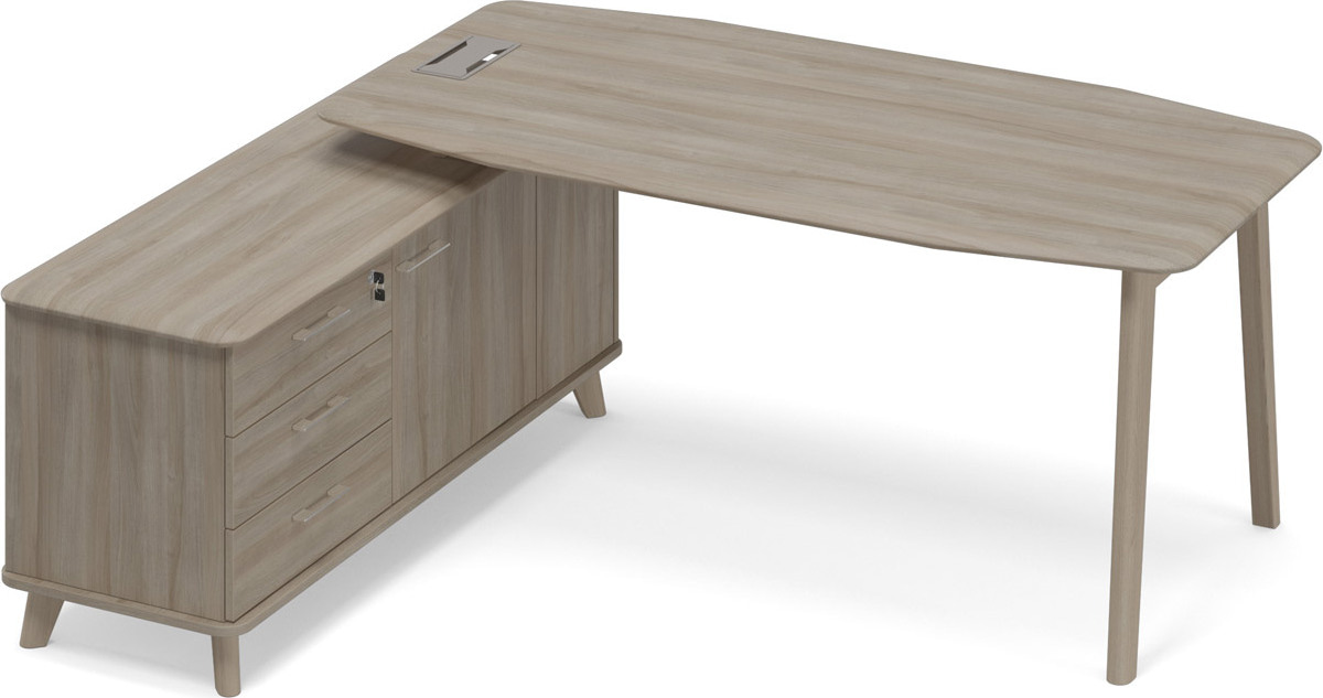 Стoл руководителя левый Time Wood ТМ В2 109