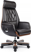 Кресло руководителя RivaChair Byron YS1505A Кожа коричневая