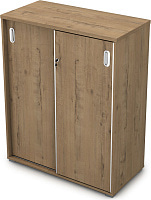 Шкаф-купе средний Gloss Line 9НШКЗ.013 Teakwood Шкаф-купе средний Gloss Line 9НШКЗ.013 Teakwood