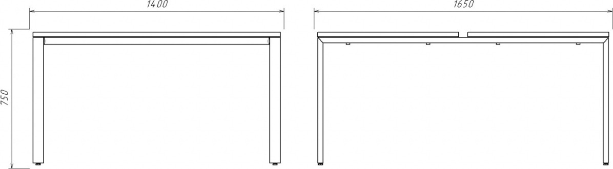 Стол рабочий BENCH 6U1614В 60x30_sale