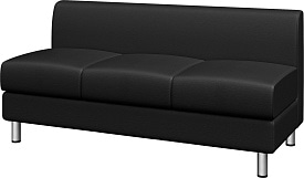 Секция трехместная Домино экокожа Ecotex 3001