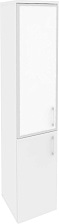 Шкаф высокий узкий левый Onix O.SU-1.2R(L) white