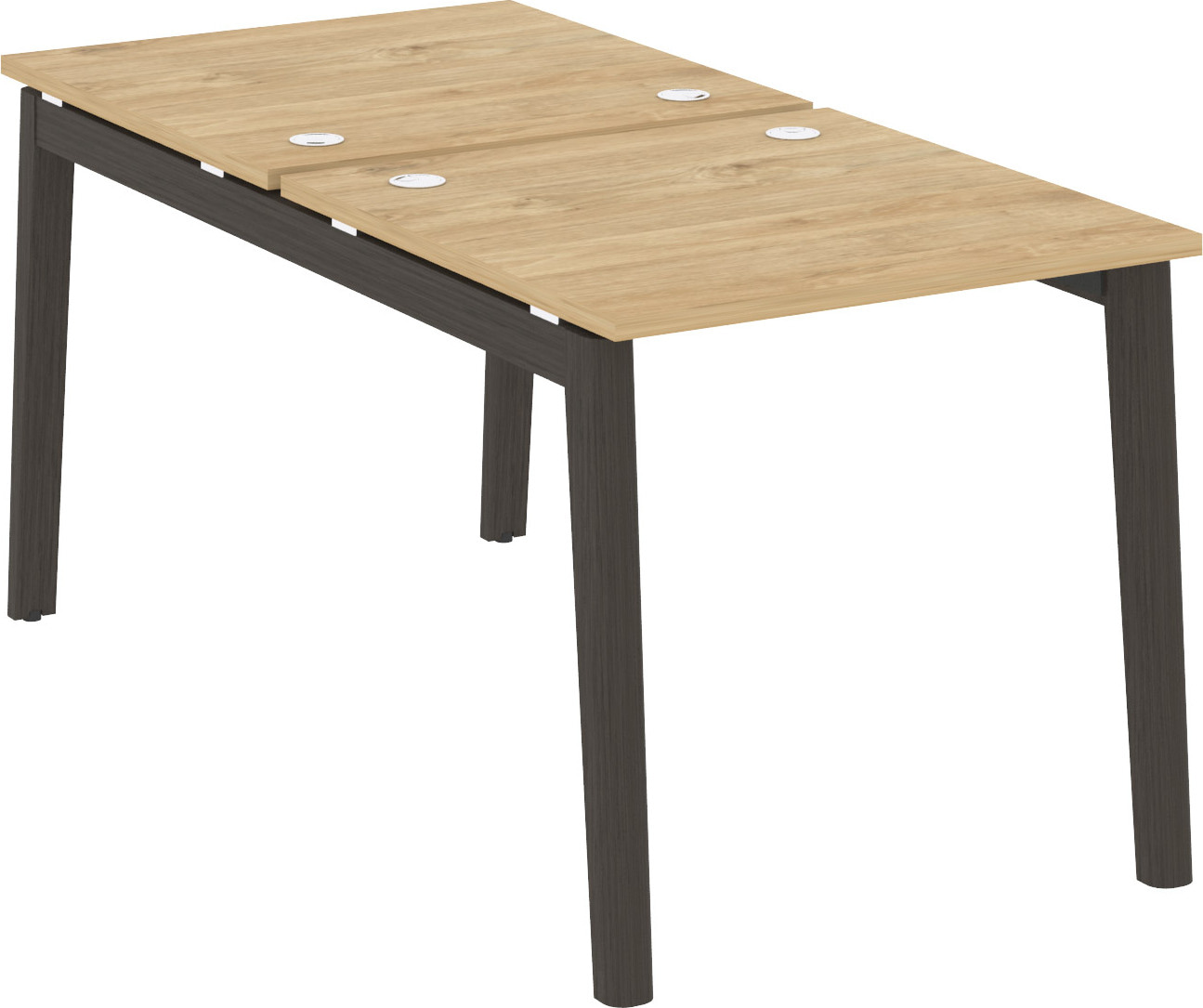 Рабочая станция на 2 рабочих места Onix Wood OW.D.RS-2.0.8