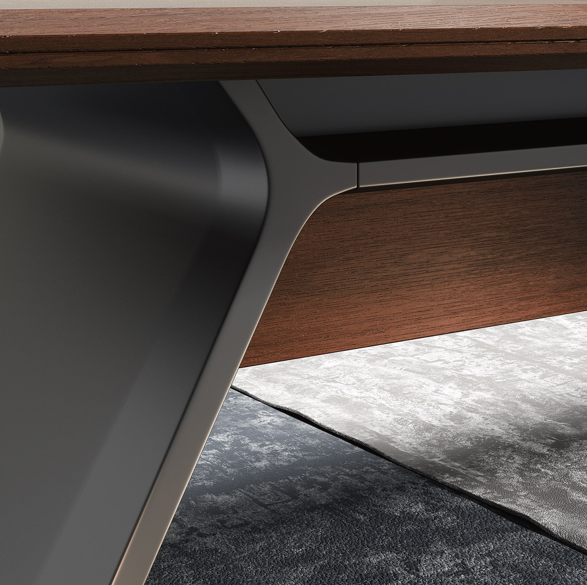 Стол руководителя Aulenti ED87R.240205