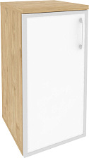 Шкаф низкий узкий левый Onix O.SU-3.2R(L) white