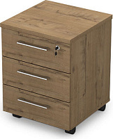 Тумба подкатная средняя Gloss Line 9НТ.004 Teakwood Тумба подкатная средняя Gloss Line 9НТ.004 Teakwood