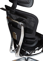 Кресло офисное эргономичное Kron aluminium black