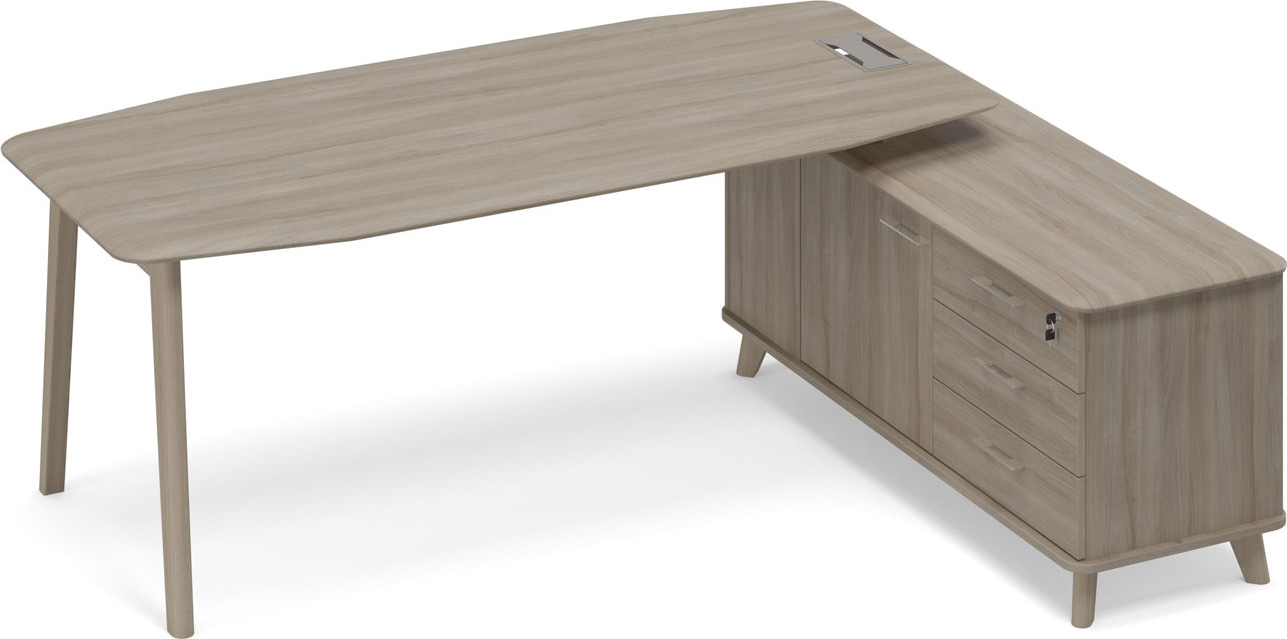 Стoл руководителя правый Time Wood ТМ В2 112