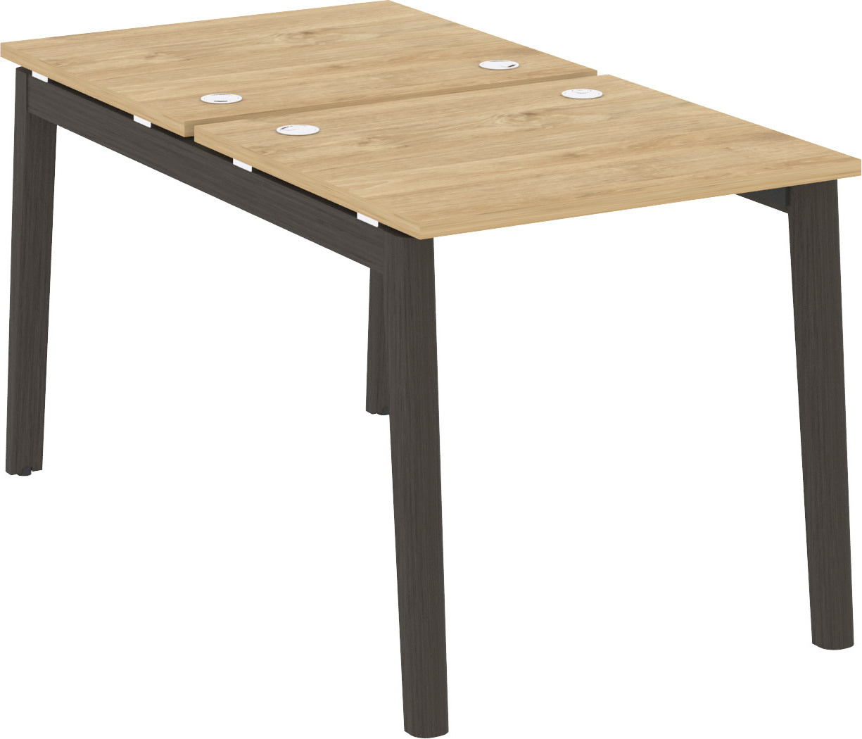 Рабочая станция на 2 рабочих места Onix Wood OW.D.RS-2.0.7