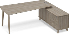 Стoл руководителя правый Time Wood ТМ В2 118