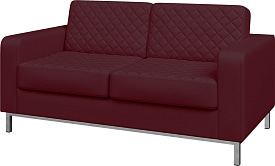 Диван двухместный Бентли экокожа Ecotex 3011 Диван двухместный Бентли экокожа Ecotex 3011